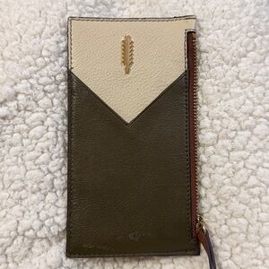 Thacker Ava Zip Leather Wallet